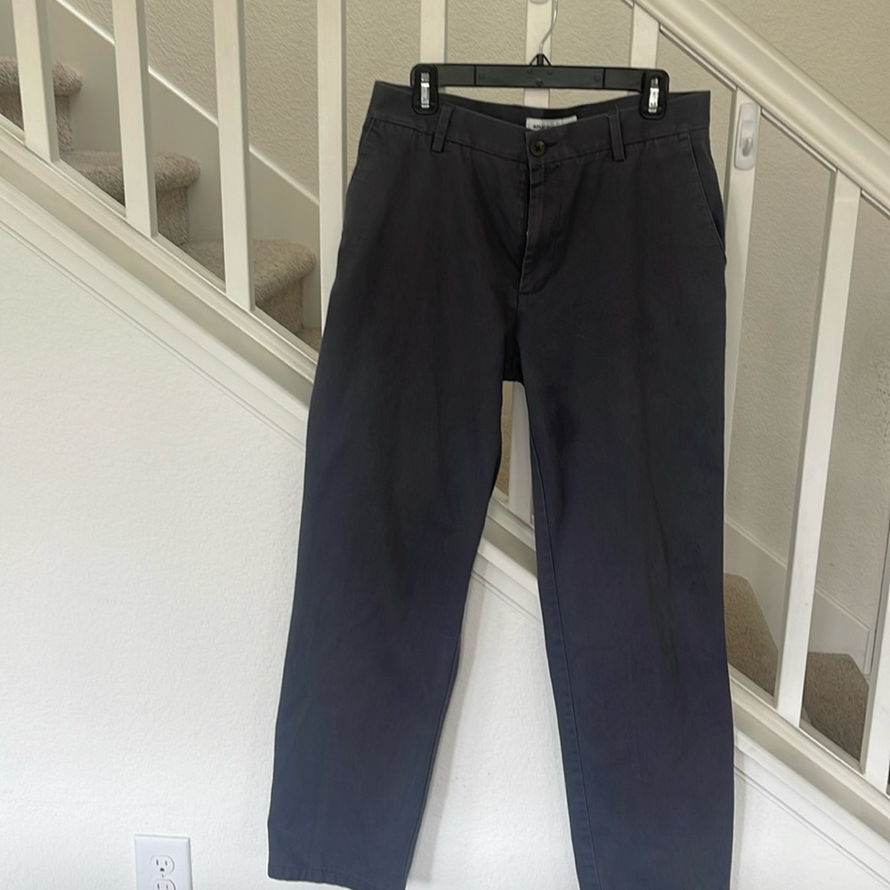 Gray khakis, Amazon Essentials lightly worn